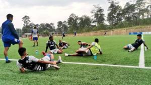 La Selección de Honduras está concentrada y trabajando a puertas cerradas en el complejo del Proyecto Goal en Siguatepeque. Fotos cortesía | Fenafuth