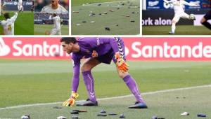 La goleada del Real Madrid por 4-1 al Osasuna dejó imágenes curiosas, como el mechero que casi impacta a Sergio Ramos. Además, Luka Jovic volvió a anotar tres meses después.