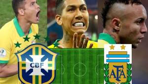 Brasil se medirá este martes ante Argentina por las semifinales de la Copa América (6:30 m de Honduras) y Tite mandaría este 11 titular a la cancha.