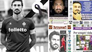 Consternación total: Así amanecieron los diarios italianos tras la muerte de Davide Astori.