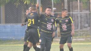 Carlos Discua llegó al Génesis San Lorenzo como la gran figura y este día anotó uno de los goles en el duelo ante el Juticalpa.