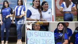 La belleza hondureña dijo presente en el estadio Olímpico de San Pedro Sula para ver el Honduras-Panamá. Fotos Diez: Neptalí Romero y Yoseph Amaya.