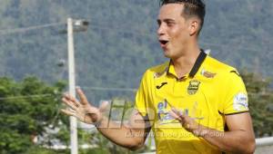 Ángel Tejeda anotó uno de los goles que le dio el pase a semifinales al Real España sobre Marathón.