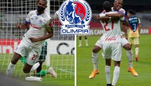 Olimpia supera al América y mantiene récord perfecto en el Azteca