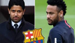 Presidente del PSG hará presencia en la reunión que tienen pactada con el Barcelona para conocer el futuro de Neymar.