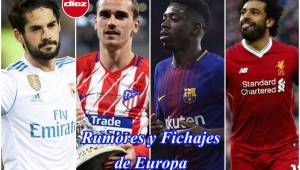 ¡Bienvenidos! Te presentamos las principales novedades de este viernes en el mercado de Europa. La presensa española publica el fichaje que podría llegar al Real Madrid en caso de que pierda la Champions y el Barcelona tendría amarrado a Griezmann.