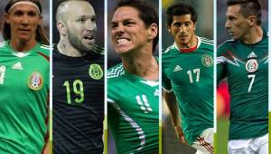 Los cinco jugadores tuvieron una destacada participación con sus equipos en la Liga MX y por eso fueron tomados en cuenta en la tricolor.