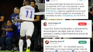 A pesar de la victoria, Honduras quedó eliminada de la Copa Oro 2019.