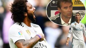 Marcelo afirma su apoyo total a Julen Lopetegui como entrenador de Real Madrid.