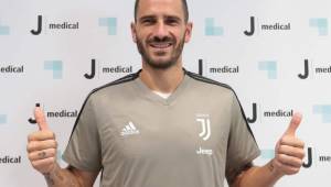 Bonucci pasó el reconocimiento médico con la Juventus.