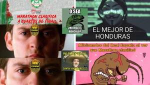 Te presentamos los mejores memes que dejó la clasificación de Marathón en la Liga Concacaf. El equipo verde venció al Antigua de Guatemala en penales. Las burlas hacen pedazos a Real España.