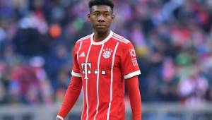 El defensor David Alaba no estará hoy ante los merengues por lesión.