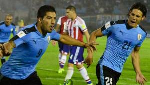 Suárez y Cavani son las principales figuras de la selección uruguaya.