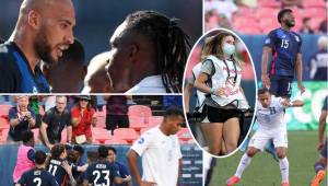 La selección de Honduras cayó derrotada ante Estados Unidos con un doloroso gol al minuto 89. En estas fotos te mostramos el tremendo enfado de Alberth Elis, las chicas que enloquecieron al público y la estrella de los gringos que vio a su amada selección.