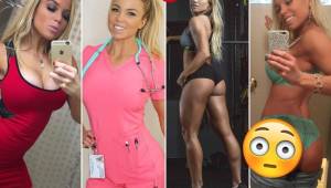 Conocé a Lauren Drain, la hermosa enfermera fitness que está poniendo de cabeza a todos sus seguidores. ¡Disfruta de sus mejores fotos!