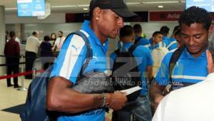 El delantero Carlo Costly podría ser el sustito de Eddie Hernández en los partidos ante Australia. Foto Ronal Aceituno