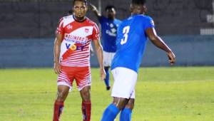 Ángel Dionicio Rodríguez anotó doblete con el Vida ante el Honduras Progreso.