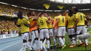 Falcao anotó el gol del empate para la Selección de Colombia. FOTOS: AFP