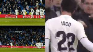 ¡Así no! El jugador del Real Madrid, Isco, no la pasa bien con Santiago Solari como entrenador. Sus dos últimas acciones están dando de qué hablar.