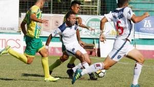 Parrillas One arrancó la jornada del Ascenso empatando con Atlético Choloma. Foto DIEZ