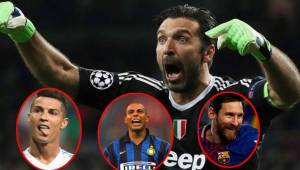 Gianluigi Buffon ha elegido a los tres jugadores más difíciles que ha enfrentado.