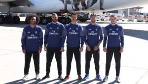 Marcelo, Benzema, Cristiano, Ramos y Bale en la imagen.