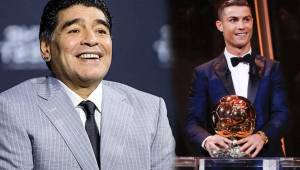 El argentino Diego Maradona, campeón del Mundo en 1986, habló sobre Cristiano Ronaldo quien dijo tras ganar el Balón de Oro que él era el mejor jugador del mundo.