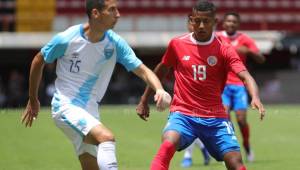 La Selección de Guatemala se hizo fuerte en el Alejandro Morera Soto aunque no le ajustó para remontarle a Costa Rica y avanzar al Preolímpico de Concacaf.