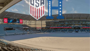 La selección de Estados Unidos ha elegido el estadio Allianz Fiel de Minnesota, donde quieren sacar ventaja de las bajas temperaturas en este duelo ante Honduras