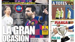 Barcelona puede sentenciar la Liga de España, dicen los medios españoles sobre el clásico Real Madrid-Barcelona, que paraliza al mundo hoy.