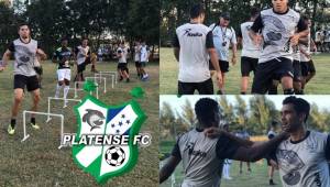 Los jugadores de Platense retornaron a los entrenamientos.