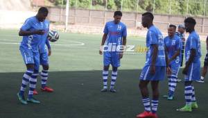 La Selección Sub-21 de Honduras se alista dar la pelea en Barranquilla. Fotos Juan Salgado