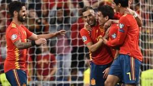 La selección de España pudo sumar tres puntos en el Santiago Bernabéu.