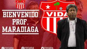 El Vida puso en marcha su nuevo proyecto y anunció a Ramón Maradiaga como su nuevo entrenador.