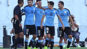 La Sub-20 de Uruguay que dirige Fabián Coito, inminente técnico de Honduras, dejó al borde del abismo a Brasil y se acercó al Mundial Sub-20. Foto AFP