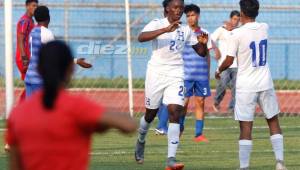 Jorge Castillo fue el anotador del primer tanto de la Sub-20 de Honduras en una aplastante victoria sobre Belice en el Olímpico Metropolitano.