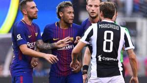 Neymar se despachó un doblete con Barcelona en el triunfo ante Juventus por la International Cup. Foto AFP