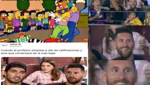 Te presentamos los mejores memes del triunfo del Barça por 5-2 ante el Real Betis en el Camp Nou. Messi no jugó, pero no se salva de las redes sociales.