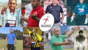 Wilmer Cruz, Ramón Romero y otros entrenadores más que militaron en Liga Nacional y ahora dirigen a los equipos de Segunda División de Honduras.