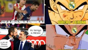 El FC Barcelona goleó 6-1 al Girona del hondureño Antony Lozano y los memes no podían faltar.