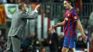 Ibrahimovic reveló que su relación con Pep Guardiola en el Barcelona no fue la mejor.