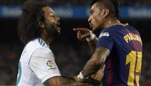 Marcelo se encaró también contra su propio compatriota Paulinho.