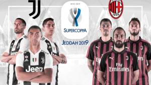 Todo está listo para que Juventus y Milan midan fuerzas en la final de la Supercopa de Italia.