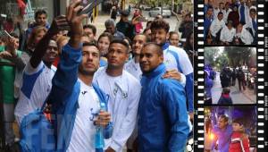 A pocas horas para el amistoso ante Argentina, los jugadores de la Selección de Nicaragua salieron a las calles de San Juan y se llevaron una grata sorpresa de la población local.