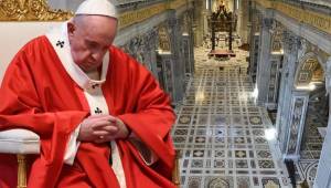 El papa Francisco pide que no bajen los brazos y tomen todas la medidas para combatir contra la pandemia del COVID-19.