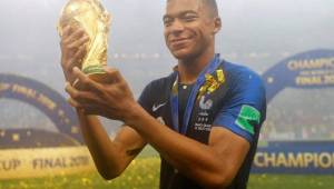 Mbappé conquistó el Mundial de Rusia 2018 con la selección francesa.