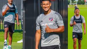 Bryan Acosta retornó a los entrenos con FC Dallas tras la salida del torneo MLS is Back por casos de coronavirus. Foto FCDallas