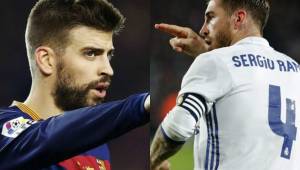 Sergio Ramos se acordó de Piqué al término del partido contra Las Palmas.