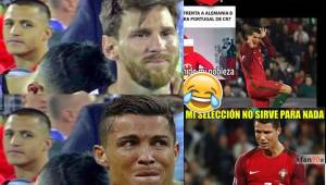 Estos son los memes que nos están enviando todos los usuarios sobre la eliminación de Portugal a menos de Chile en la Copa Confederaciones. Son para morirse de la risa.