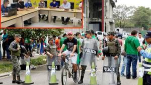 La Policía Nacional tendrá blindado el estadio Yankel Rosenthal para la disputa del partido de la final entre Marathón y Olimpia.